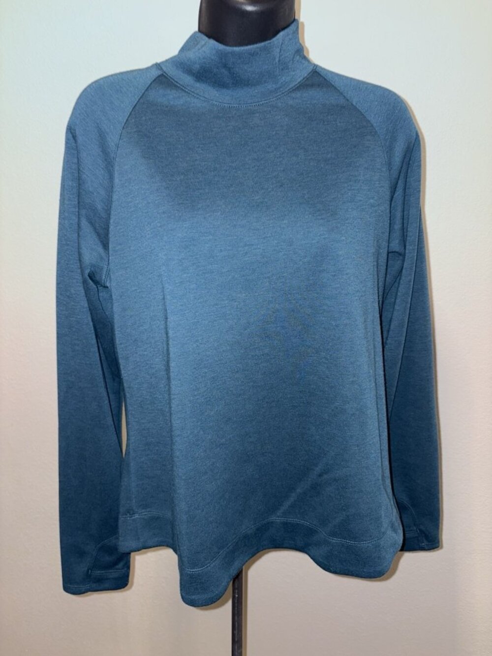 Orvis Dri-Fit Sports Top Blouse Shirt Women Medium Blue Pullover
